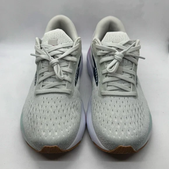 Brook's Women's Ghost 16 White Grey Estate Blue Size 6.5 Wide  NEW - Picture 4 of 13